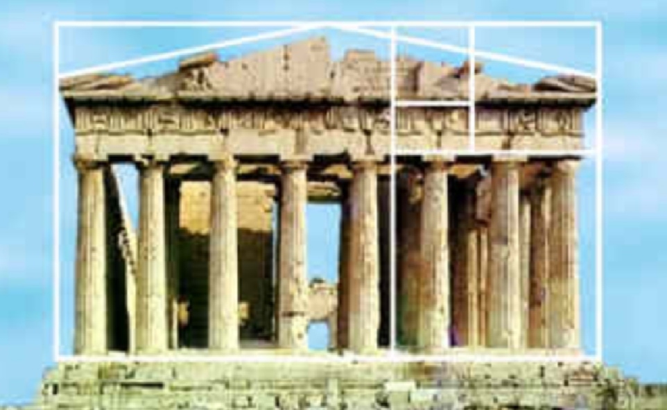 parthenon golden ratio