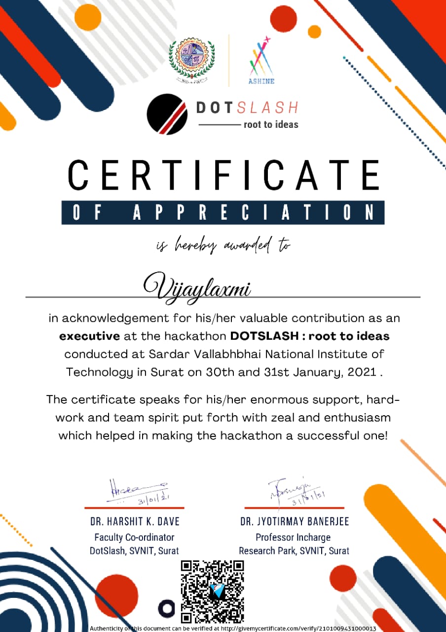 dotSlash certificate
